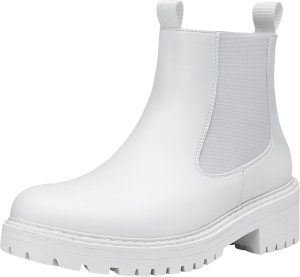 Women  Chelsea Ankle Boots Slip on Short Booties