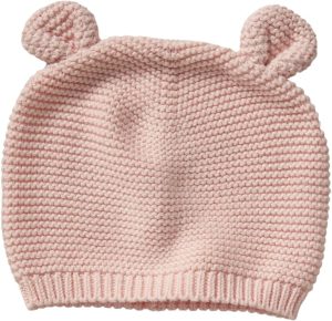 Unisex Baby Soft Knit Garter Hat